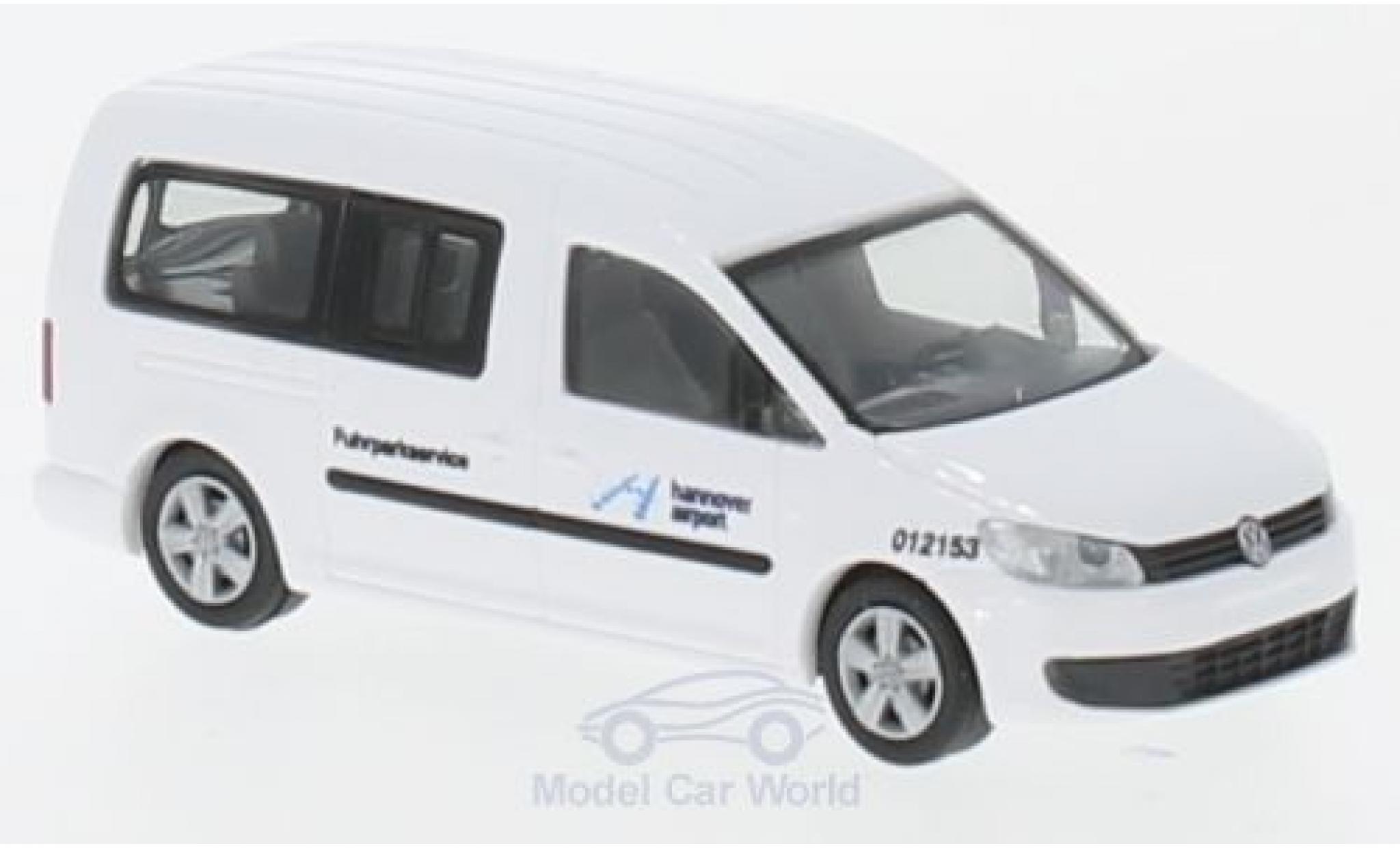 Volkswagen Caddy 1/87 Rietze Maxi Fuhrparkservice - Hannover Airport 2011 modellino in miniatura