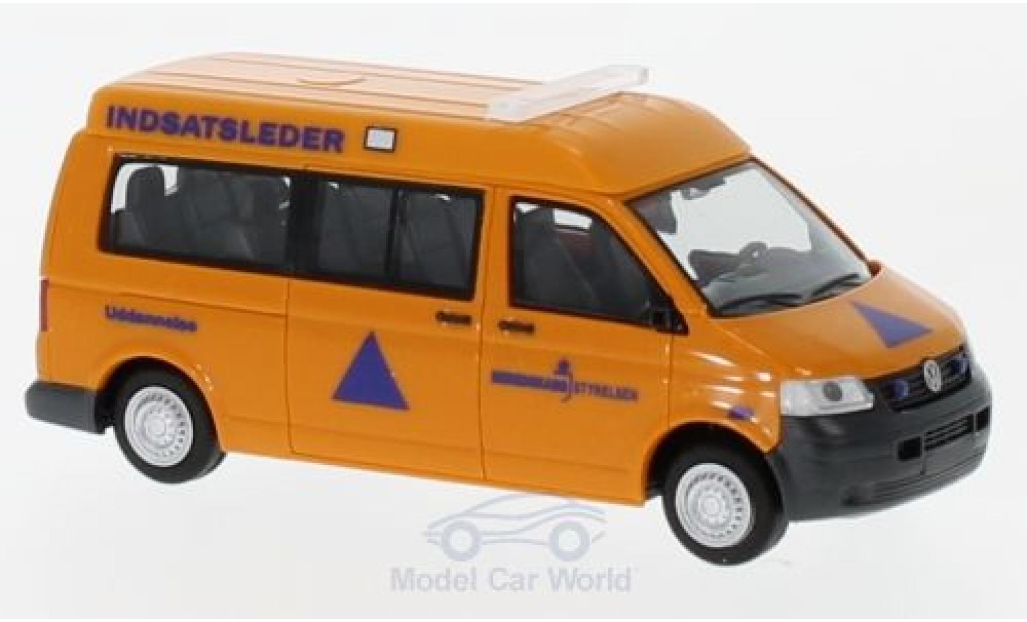 Volkswagen T5 1/87 Rietze Beredskabsstyrelsen (DK) 2003 modellino in miniatura