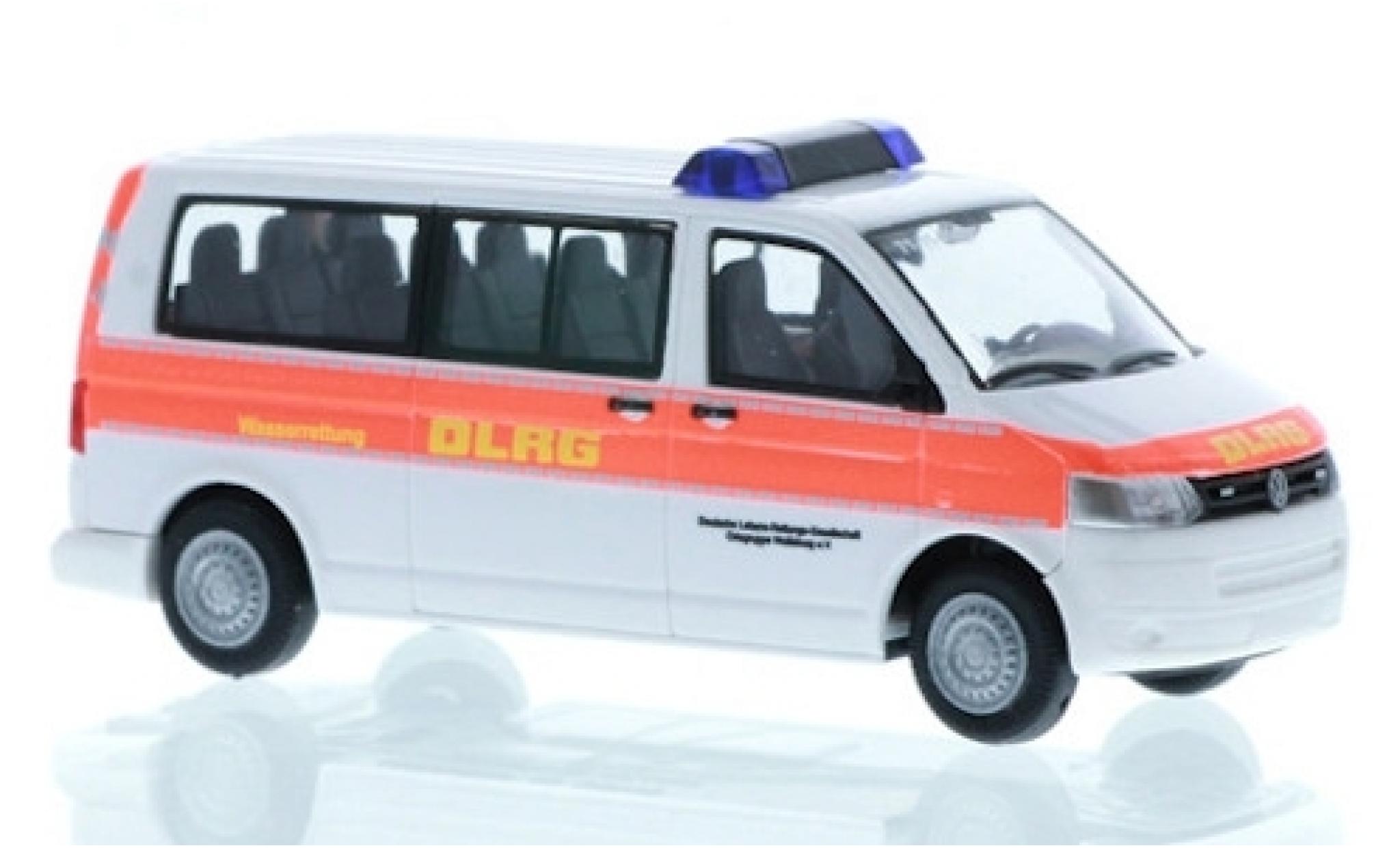Volkswagen T5 1/87 Rietze DLRG Wolfsburg 2010 modellino in miniatura