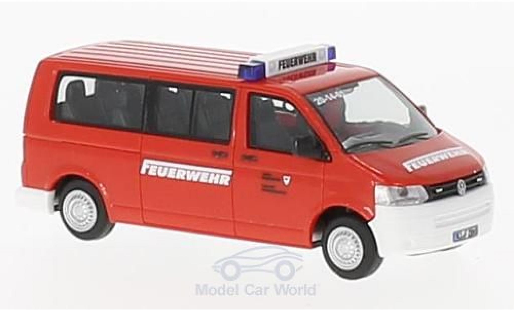 Volkswagen T5 1/87 Rietze GP Berufsfeuerwehr Kiel modellino in miniatura