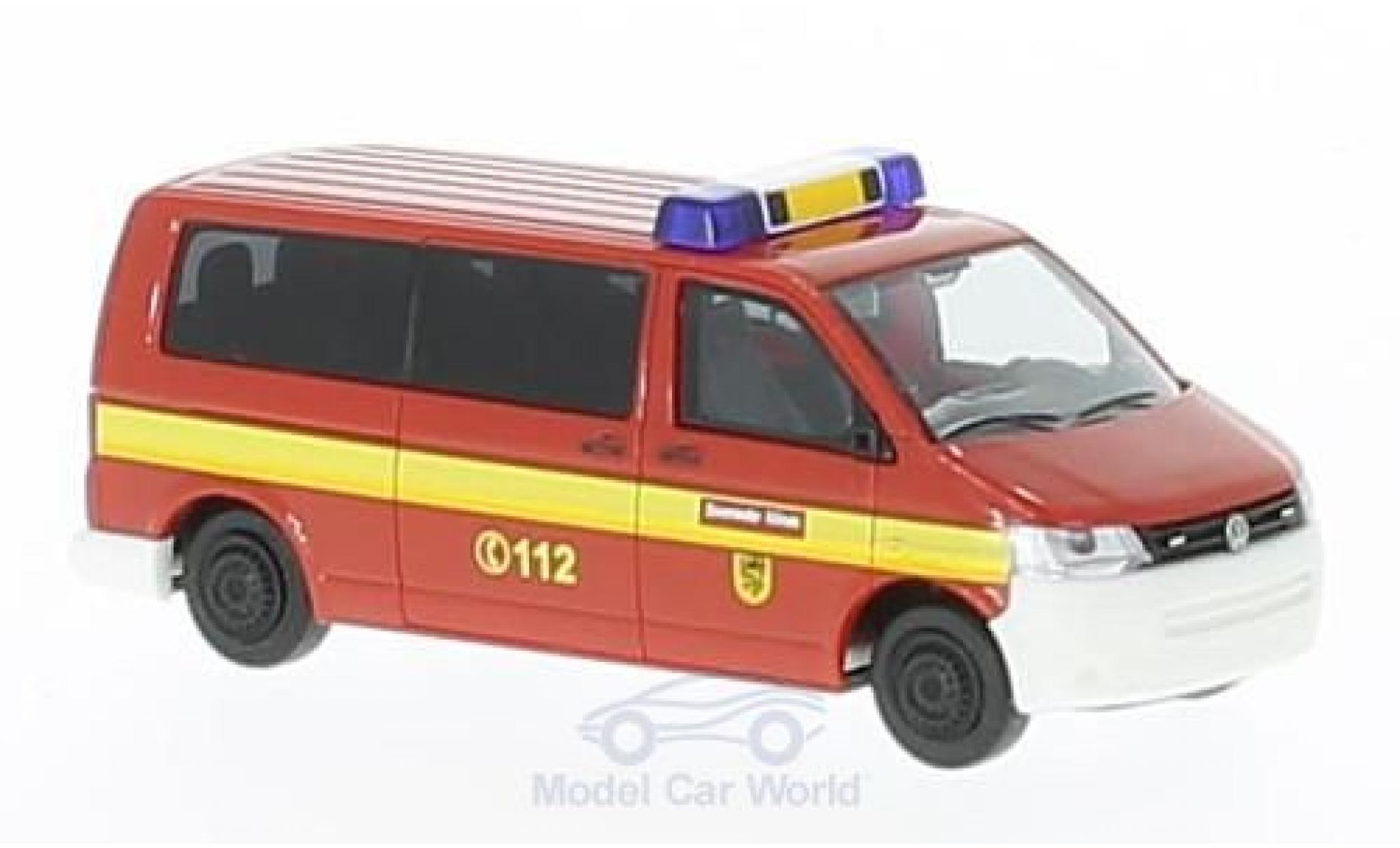 Volkswagen T5 1/87 Rietze GP Feuerwehr Lünen modellino in miniatura