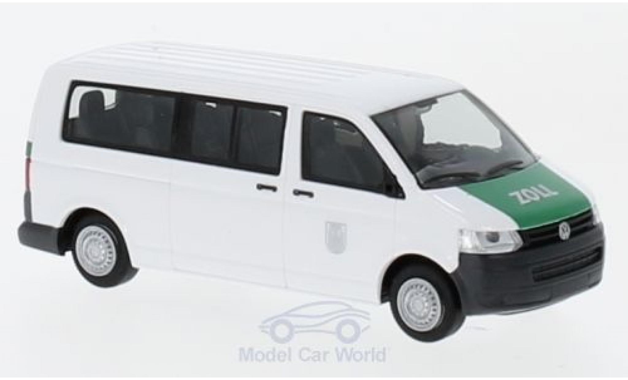 Volkswagen T5 1/87 Rietze Zoll Flughafen Berlin-Schönefeld 2010 modellino in miniatura