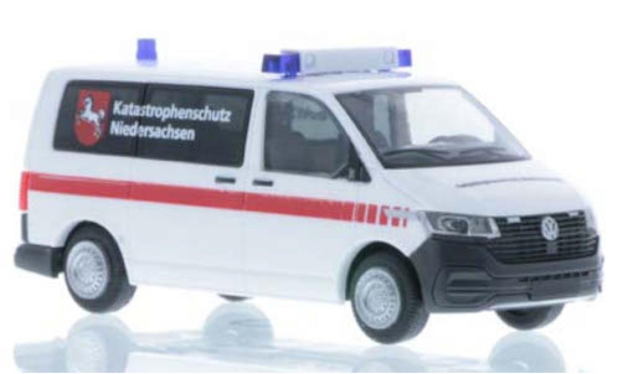 Volkswagen T6 1/87 Rietze .1 Bus Katastrophenschutz Niedersachsen modellino in miniatura