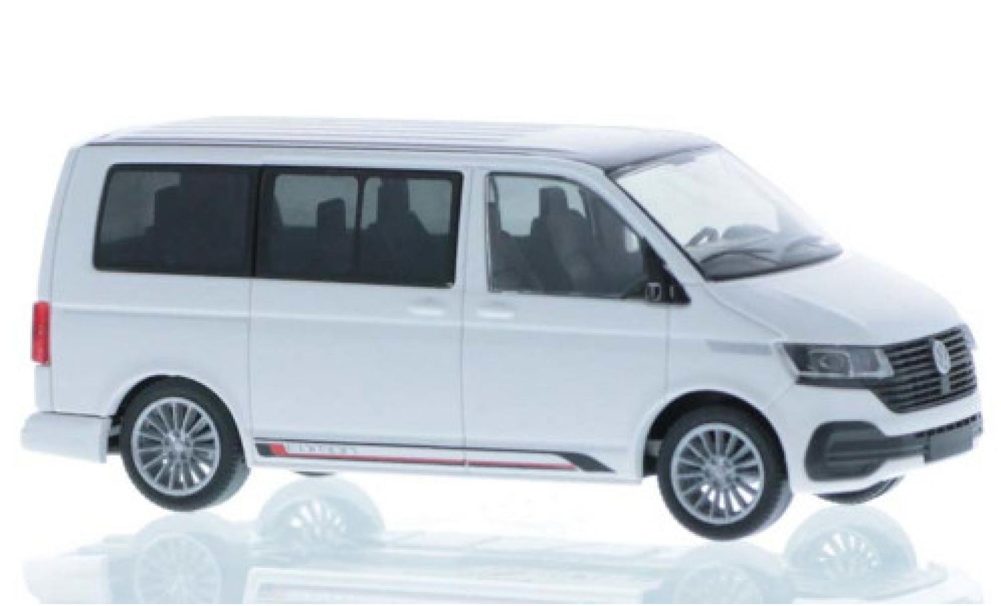 Volkswagen T6 1/87 Rietze .1 Edition bianco court- empattement modellino in miniatura