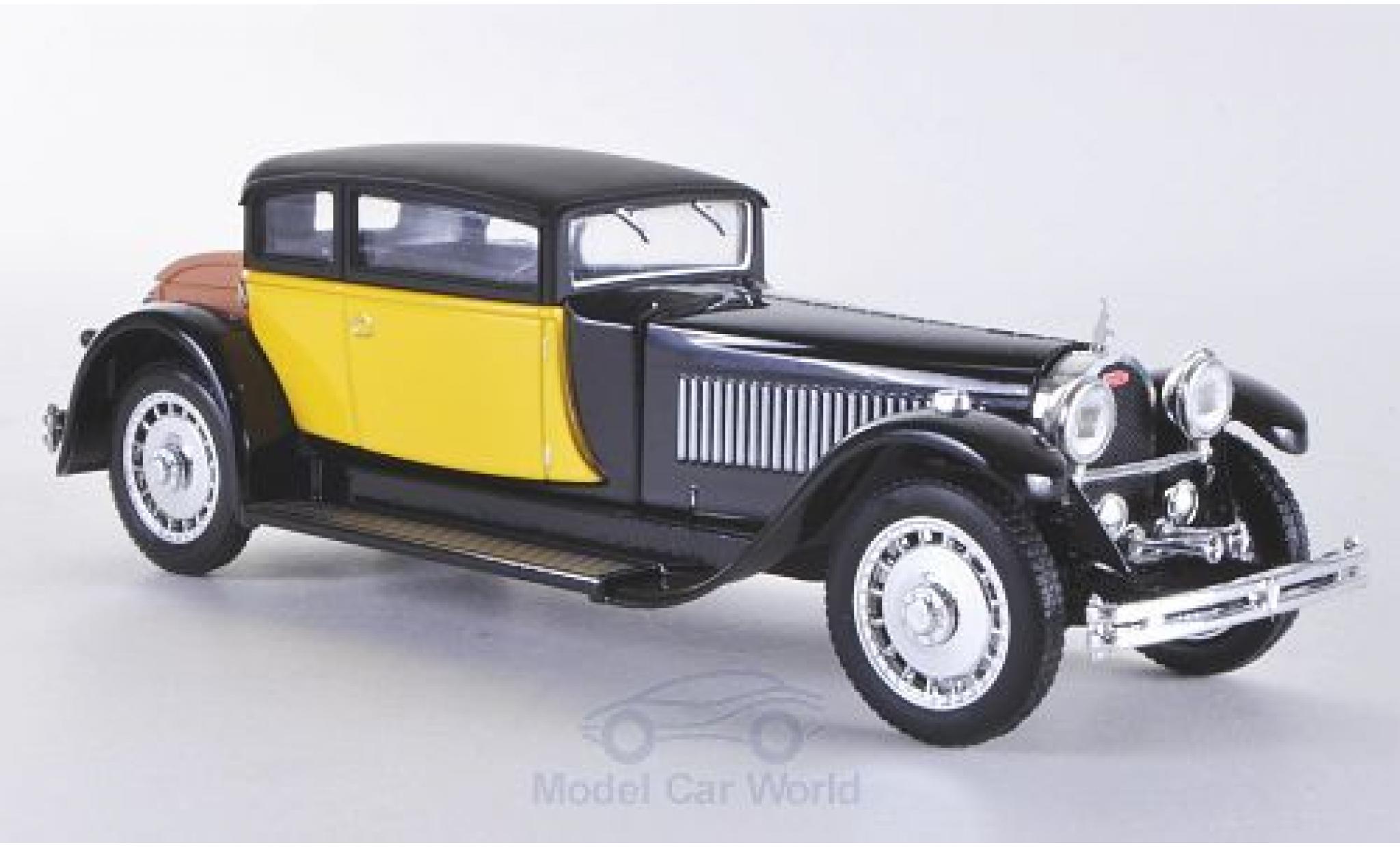 Bugatti 41 1/43 Rio Royale giallo/nero 1929 Weymann modellino in miniatura