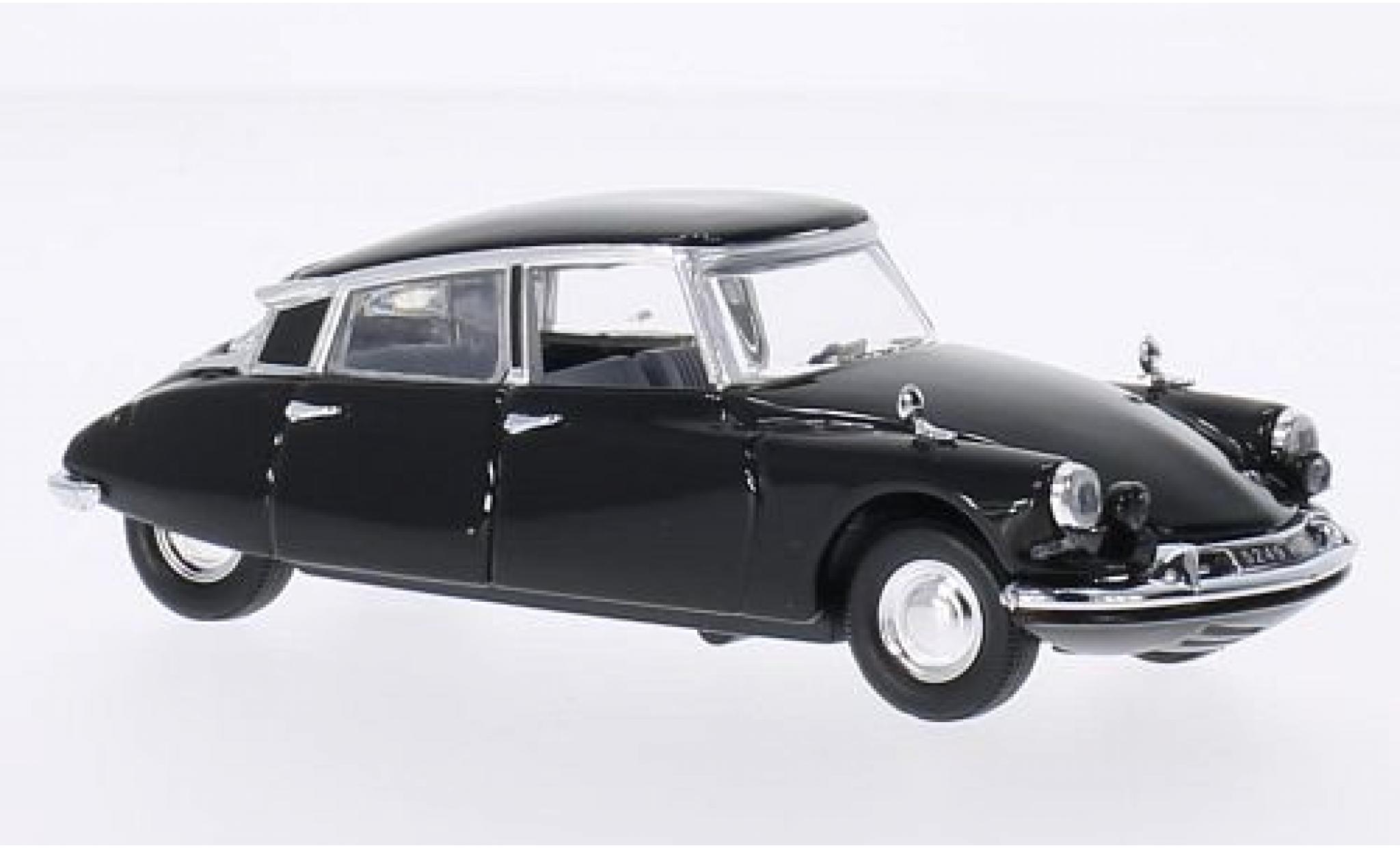 Citroen DS 1/43 Rio 19 nero 1962 Attentat sur Charles De Gaulle avec Schussspuren modellino in miniatura