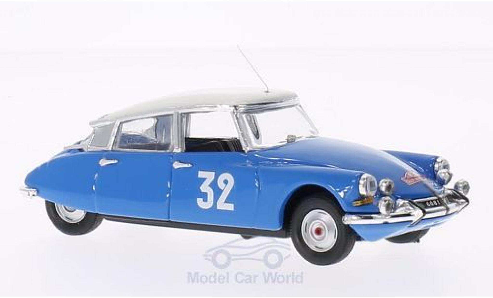 Citroen DS 21 1/43 Rio 21 No.32 Rallye Monte-Carlo 1966 Poinetet/Fougeray modellino in miniatura