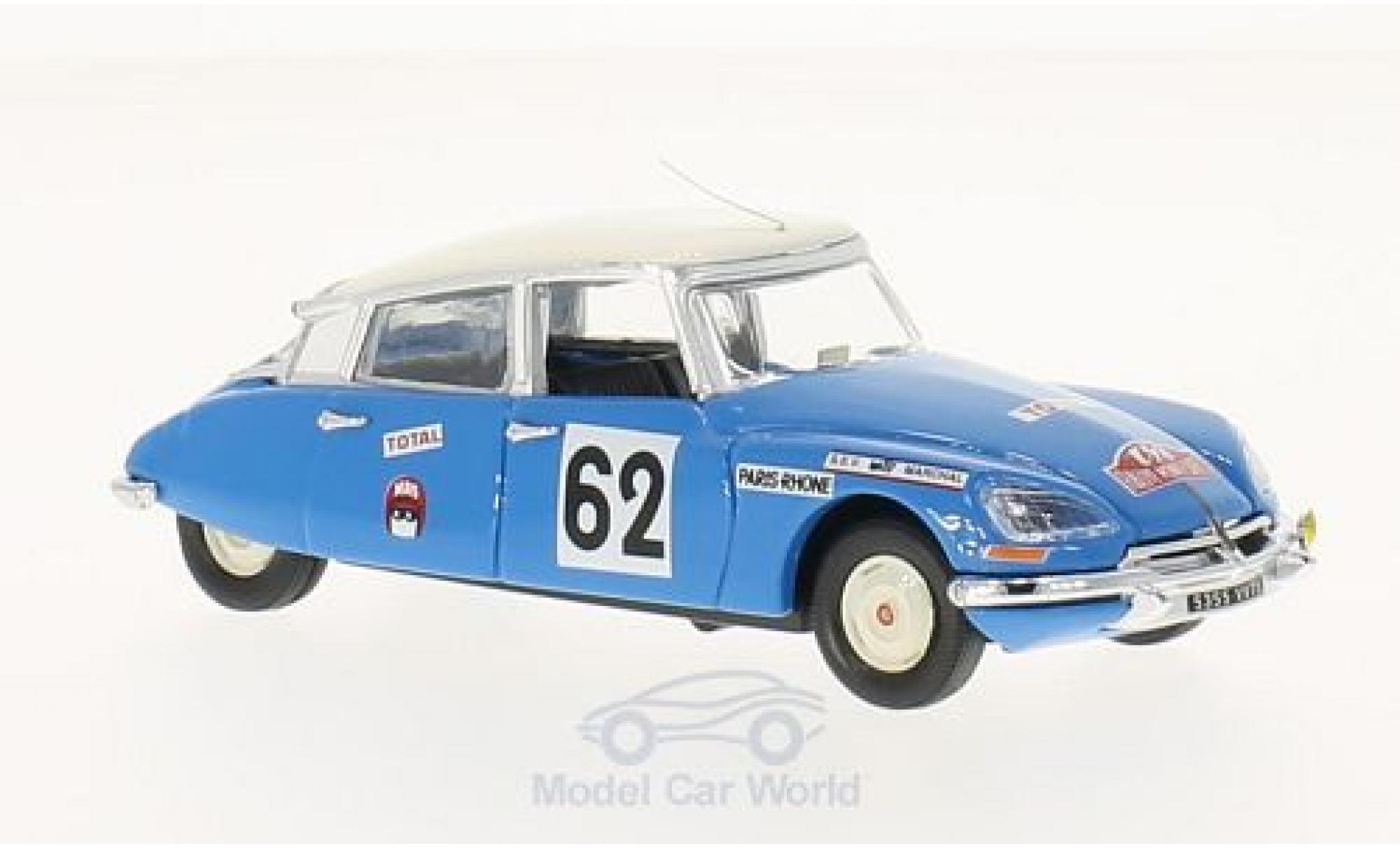 Citroen DS 21 1/43 Rio 21 No.62 Rallye Monte-Carlo 1970 J-L.Salomon/Saintigny modellino in miniatura