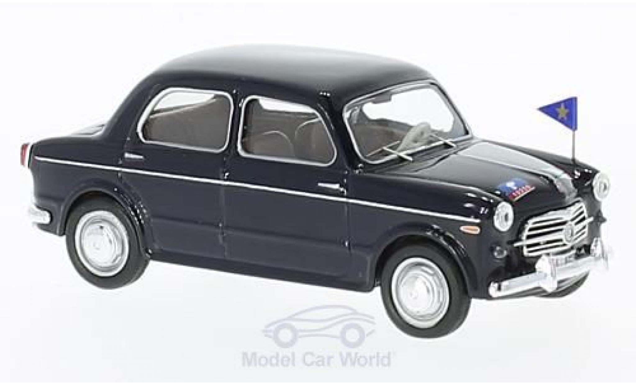 Fiat 1100 1/43 Rio /103 E nero Carabinieri Serv. Ufficiali 1953 modellino in miniatura