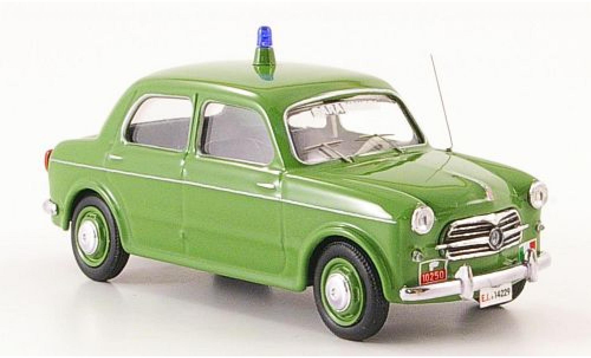 Fiat 1100 1/43 Rio -103 T.V. Carabinieri 1955 police modellino in miniatura