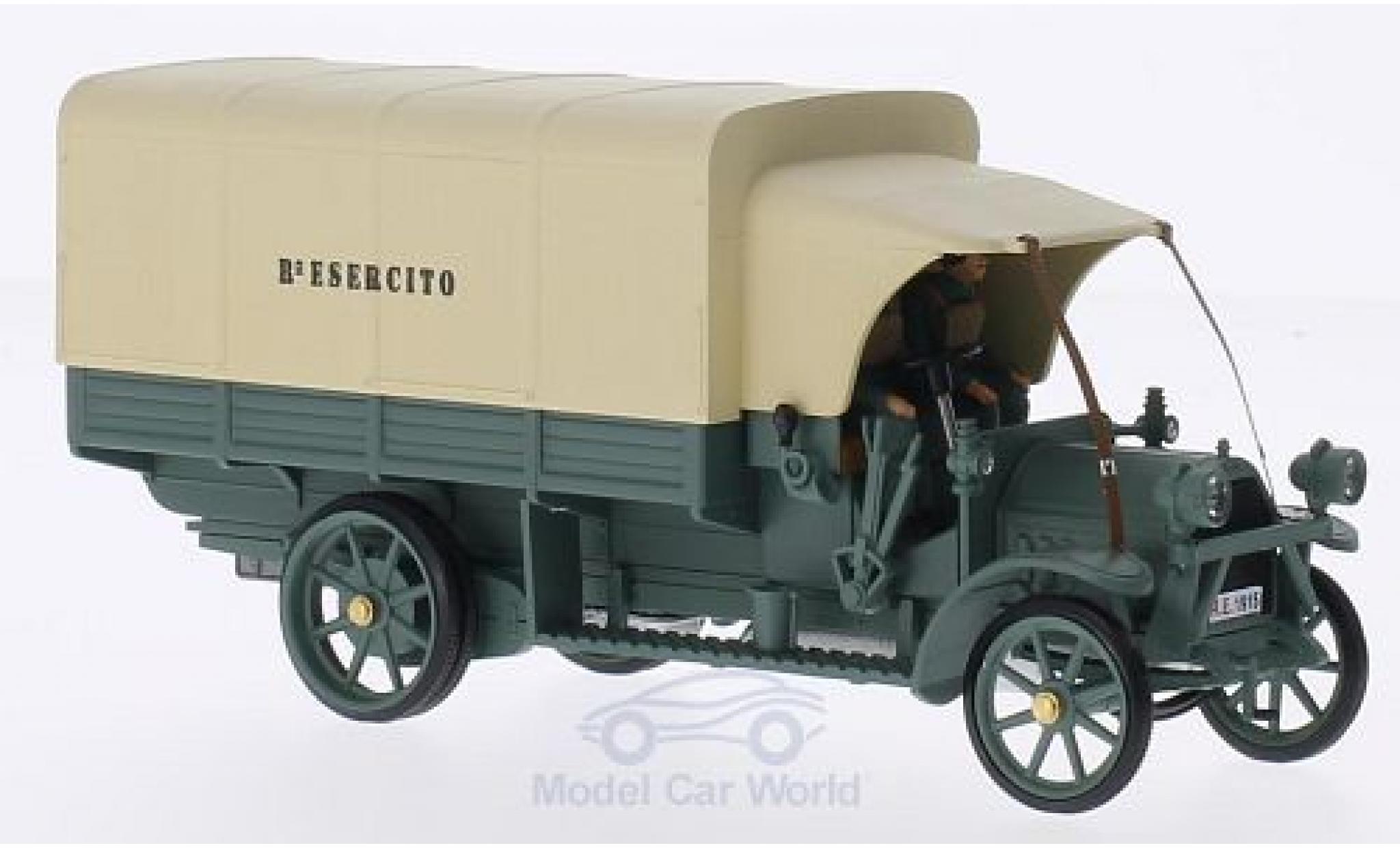 Fiat 18 1/43 Rio BL RHD Militär (IT) 1915 Esercito mit 2 Figuren modellino in miniatura
