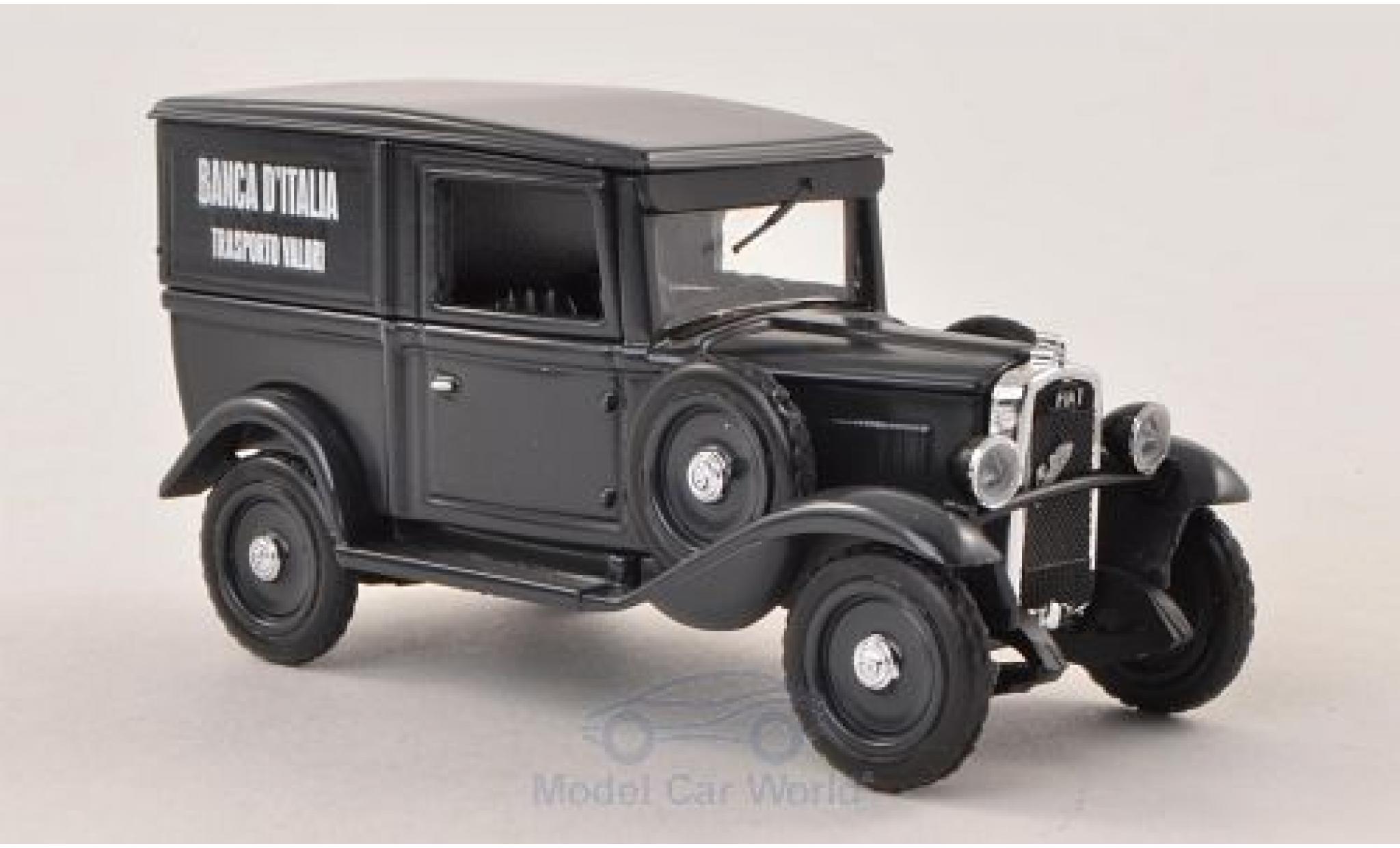 Fiat Balilla 1/43 Rio Furgonei Banca D.Italia - Trasporto Valori 1936 modellino in miniatura