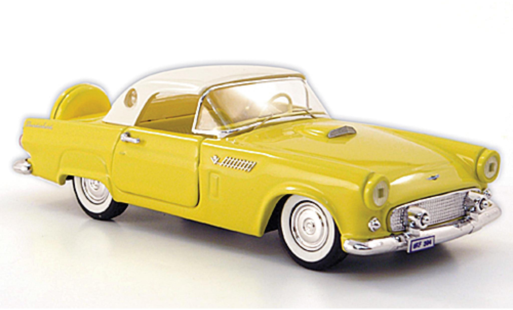 Ford Thunderbird 1/43 Rio Hardtop giallo/bianco 1956 modellino in miniatura