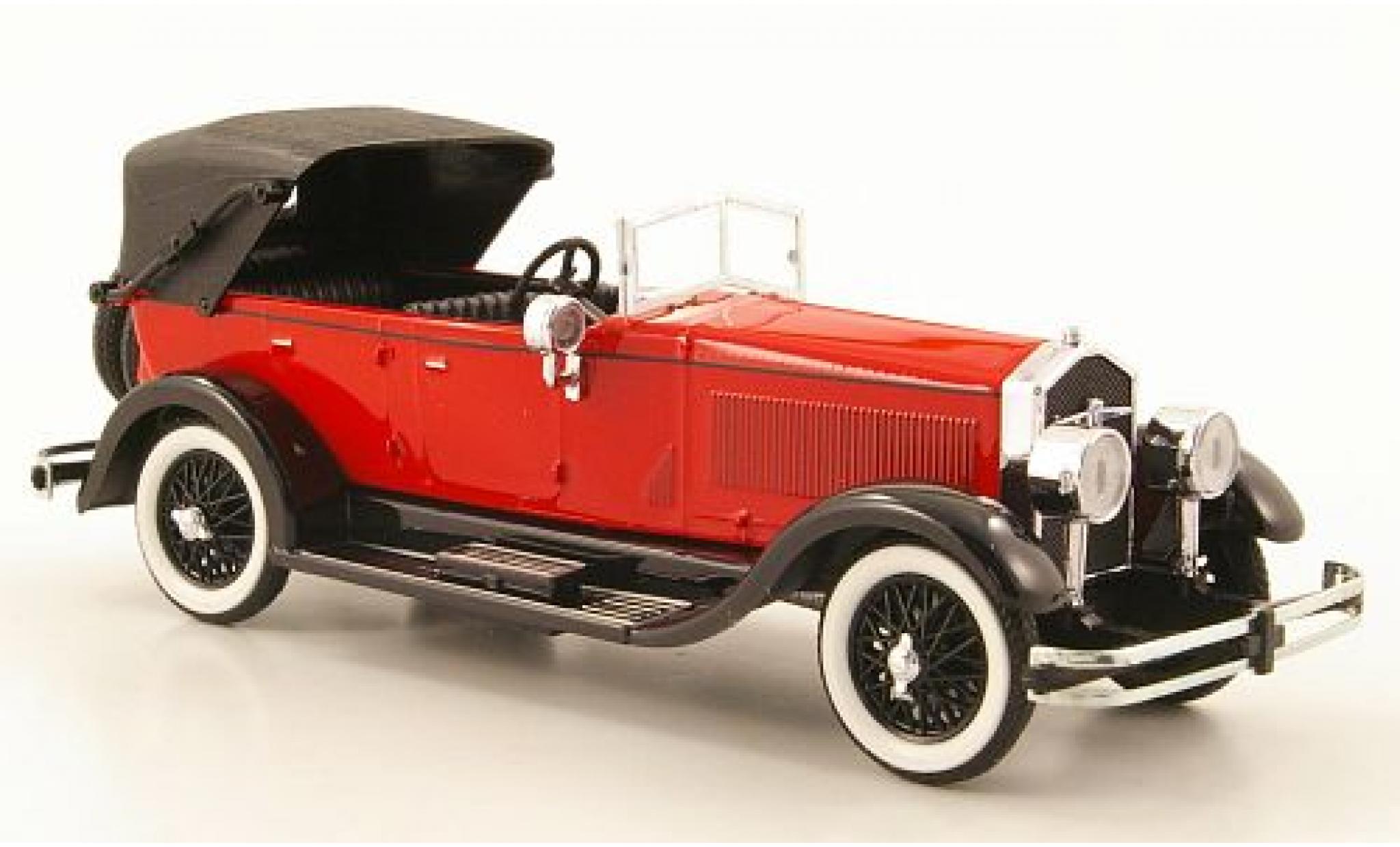 Isotta Fraschini 1/43 Rio 8A rosso/nero RHD 1924 modellino in miniatura