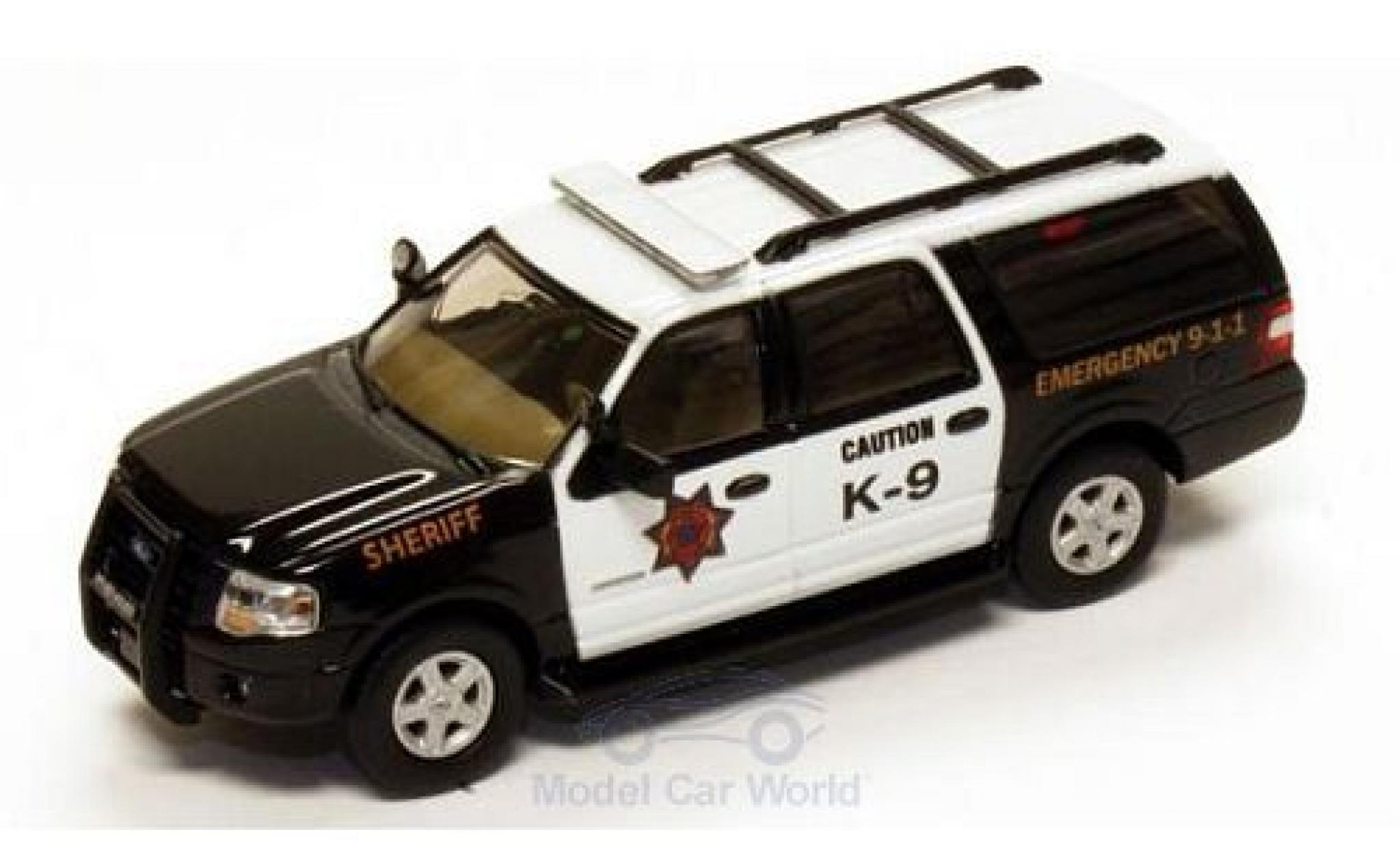 Ford Expedition 1/87 River Point EL SSP Police (USA) 2007 K-9 Sheriff modellino in miniatura
