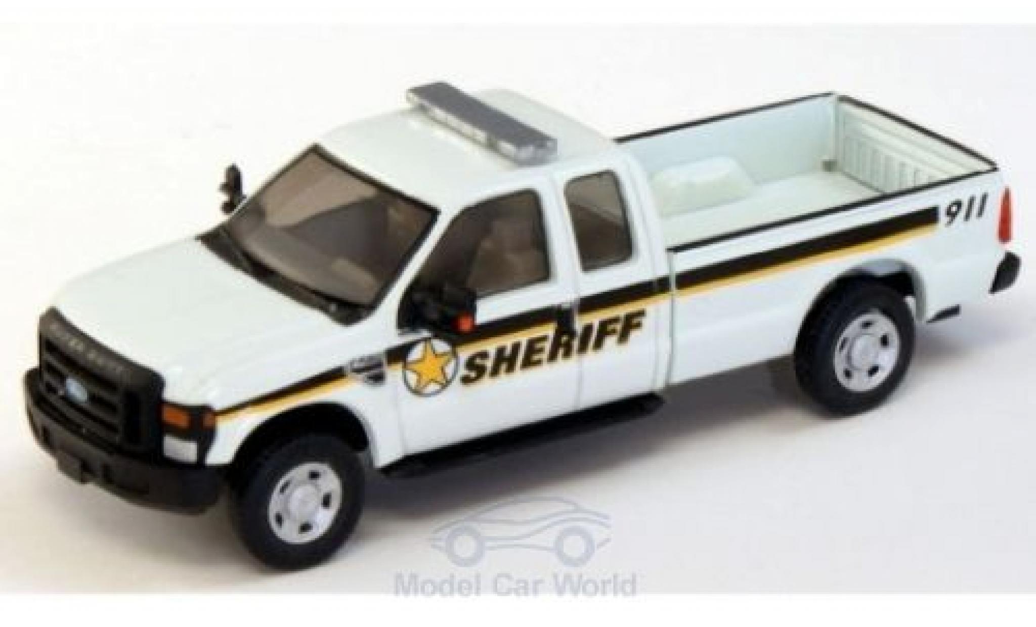 Ford F-250 1/87 River Point XLT Super Cab Sheriff 2008 modellino in miniatura