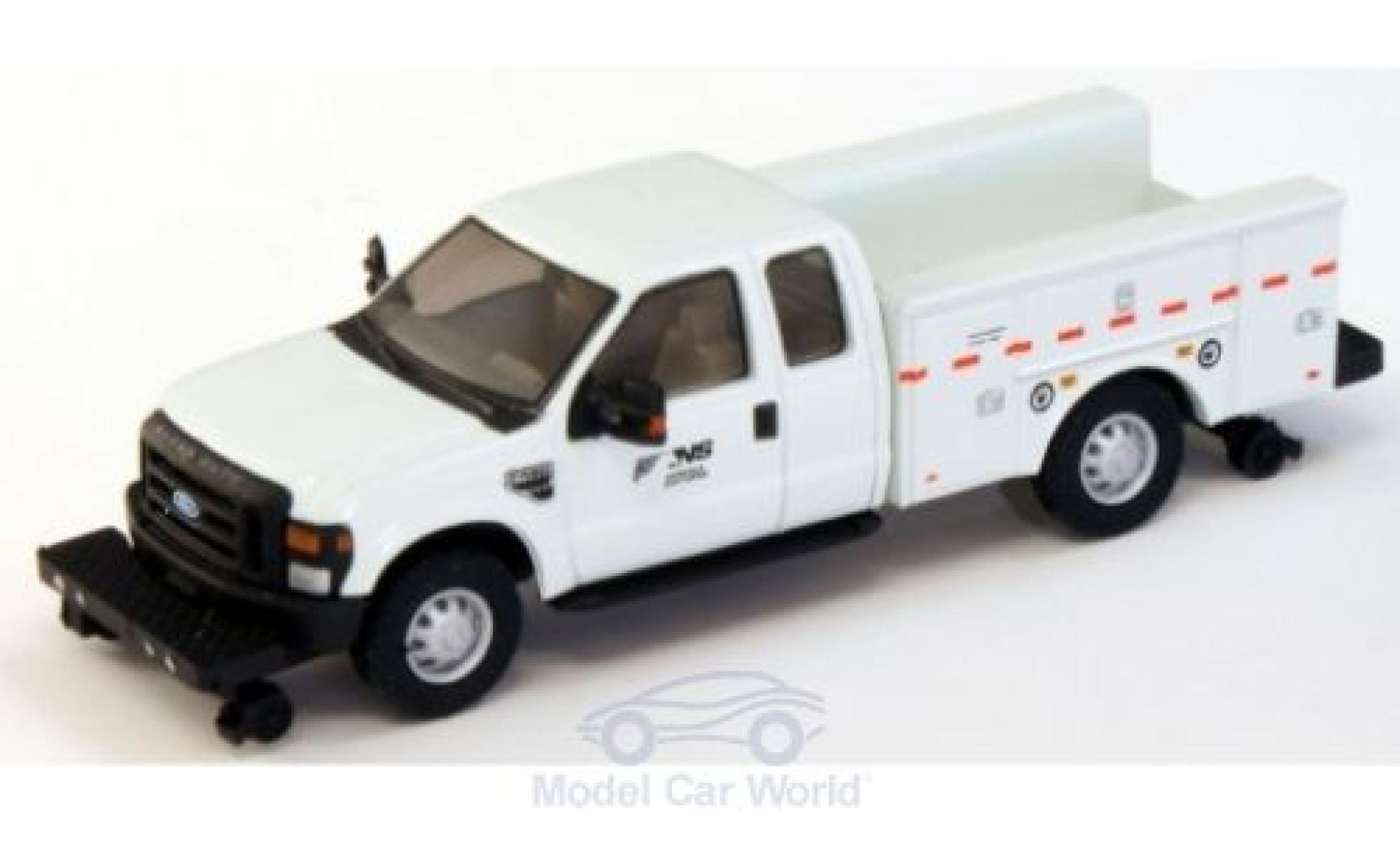 Ford F-350 1/87 River Point XLT Super Cab Hi Rail Utility Truck NS - Norfolk Southern 2008 modellino in miniatura