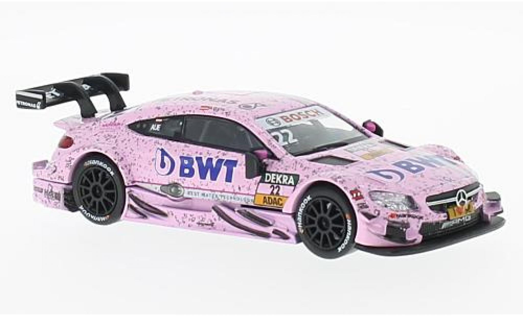 Mercedes Classe C 1/43 RMZ Hobby AMG C 63 DTM No.22 DTM L.Auer modellino in miniatura