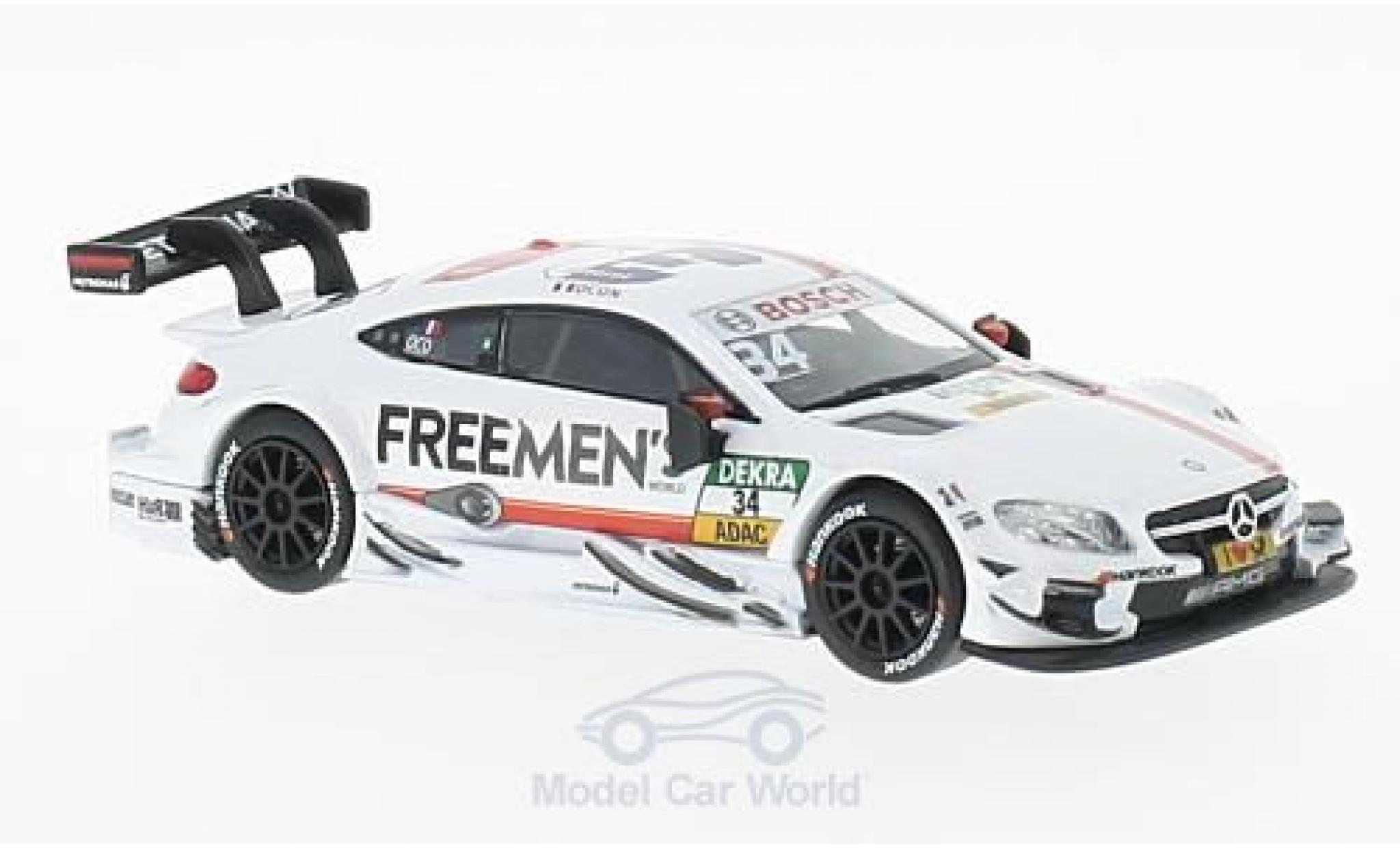 Mercedes Classe C DTM 1/43 RMZ Hobby AMG C 63 DTM No.34 DTM E.Ocon modellino in miniatura