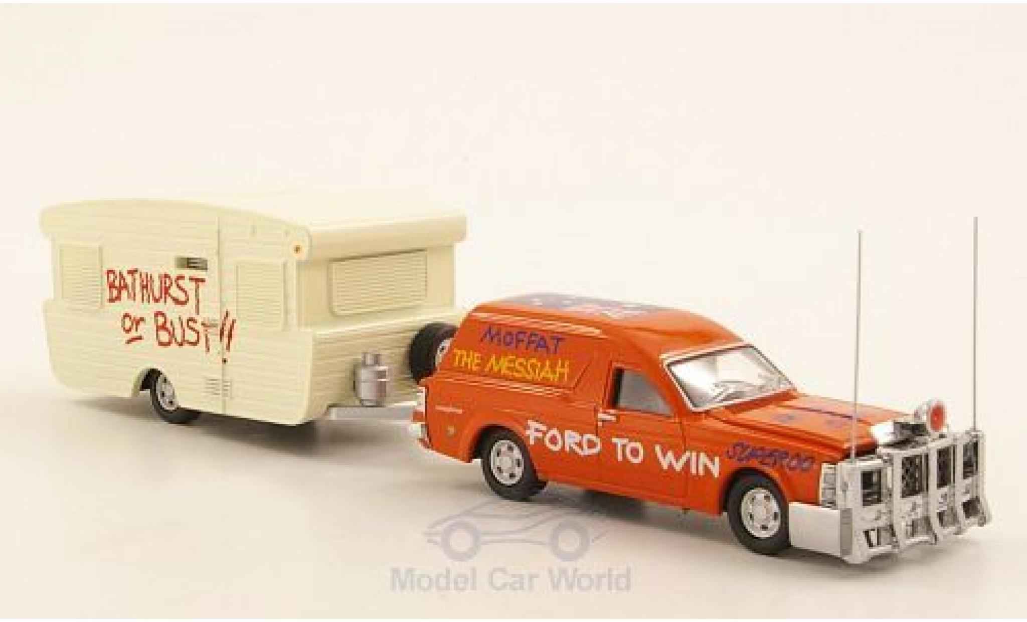 Ford Falcon 1/64 Road Ragers XW Panel Van orange RHD 1969 mit Viscount Alumvan modellino in miniatura