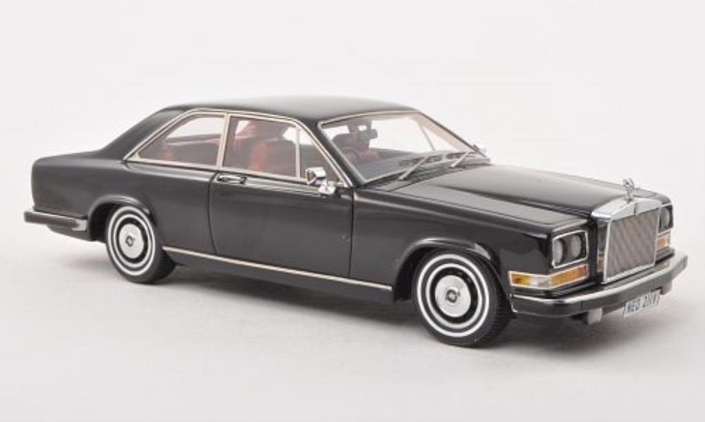 Rolls Royce Camargue 1/43 Neo nero RHD 1975 modellino in miniatura