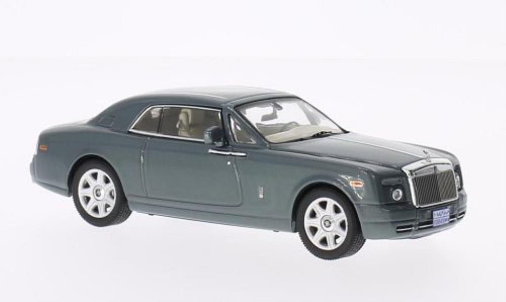 Rolls Royce Phantom 1/43 IXO Coupe grigio-grun 2008 modellino in miniatura