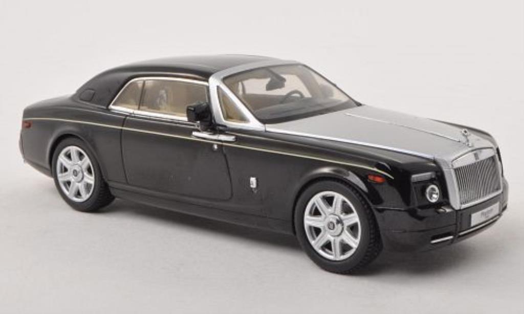 Rolls Royce Phantom 1/43 Kyosho Coupe nero/grigio LHD modellino in miniatura