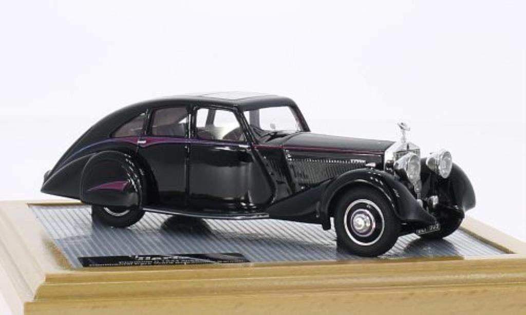 Rolls Royce Phantom 1/43 Ilario II Continental Park Ward Streamline Saloon nero 1934 modellino in miniatura
