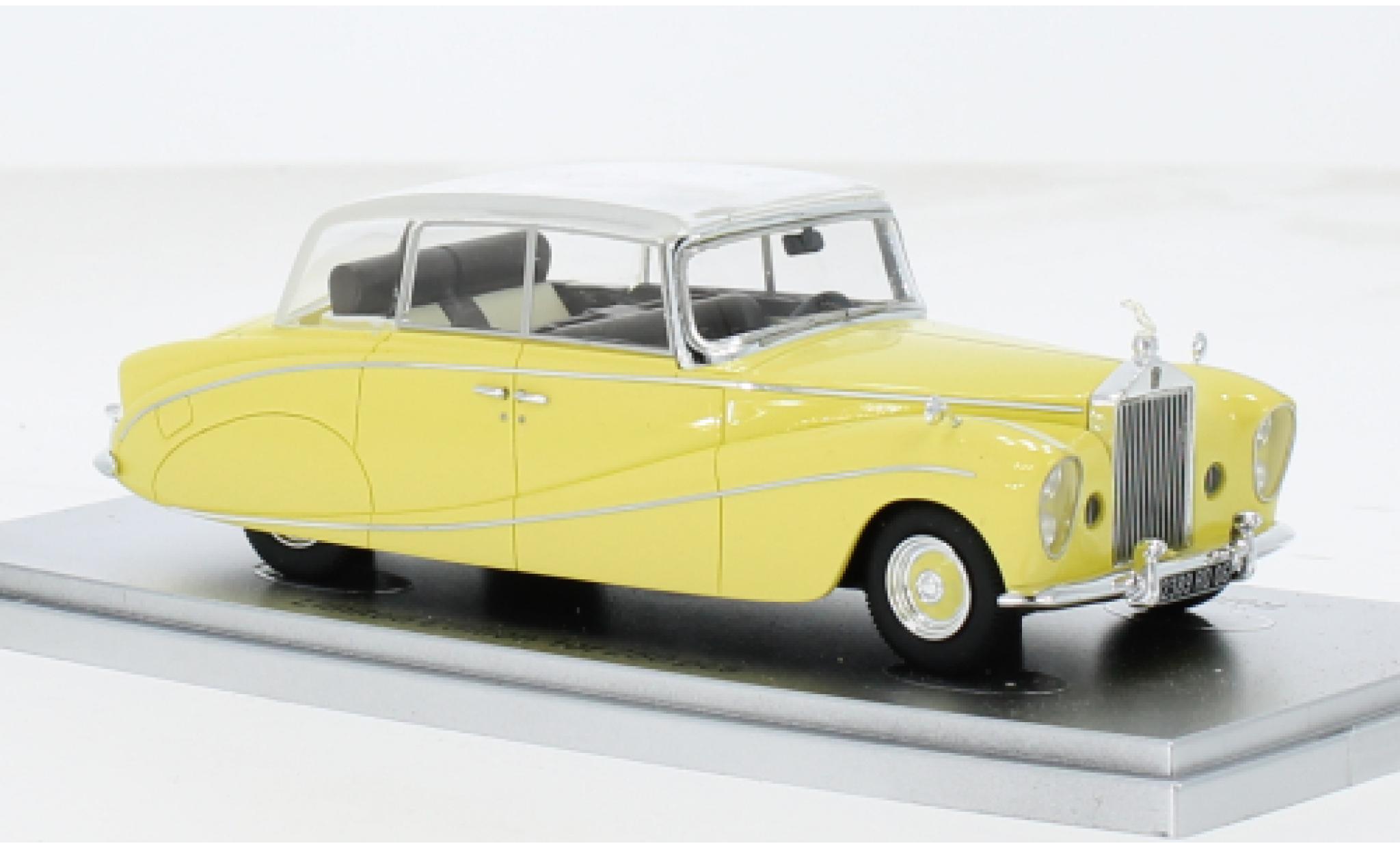 Rolls Royce Silver Wraith 1/43 Kess gelb 1;43 modellino in miniatura