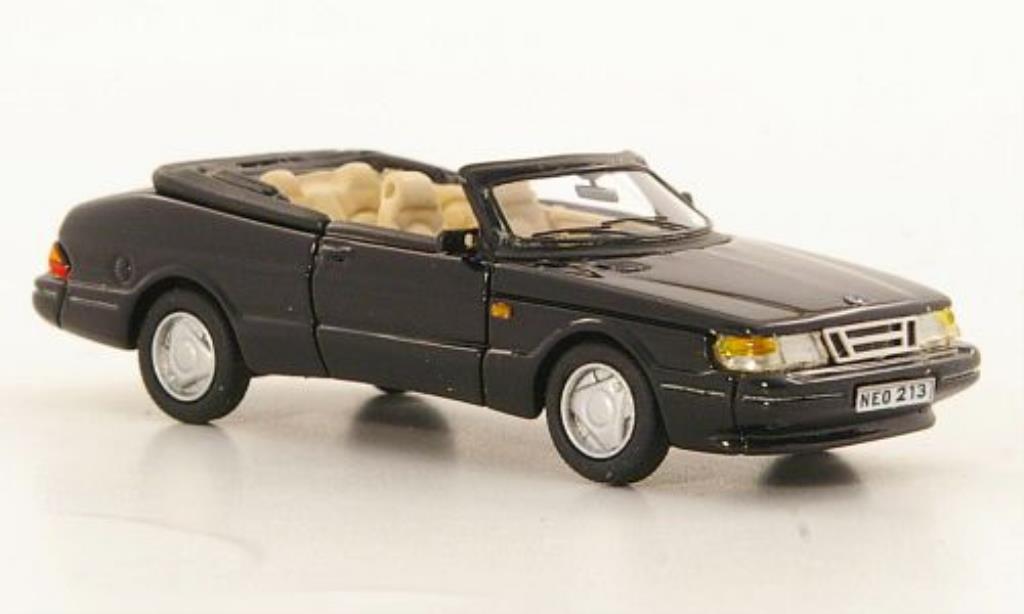 Saab 900 Turbo 1/87 Neo Turbo Cabriolet nero 1987 modellino in miniatura