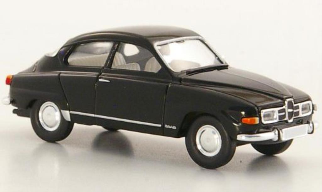 Saab 96 1/87 Brekina nero modellino in miniatura