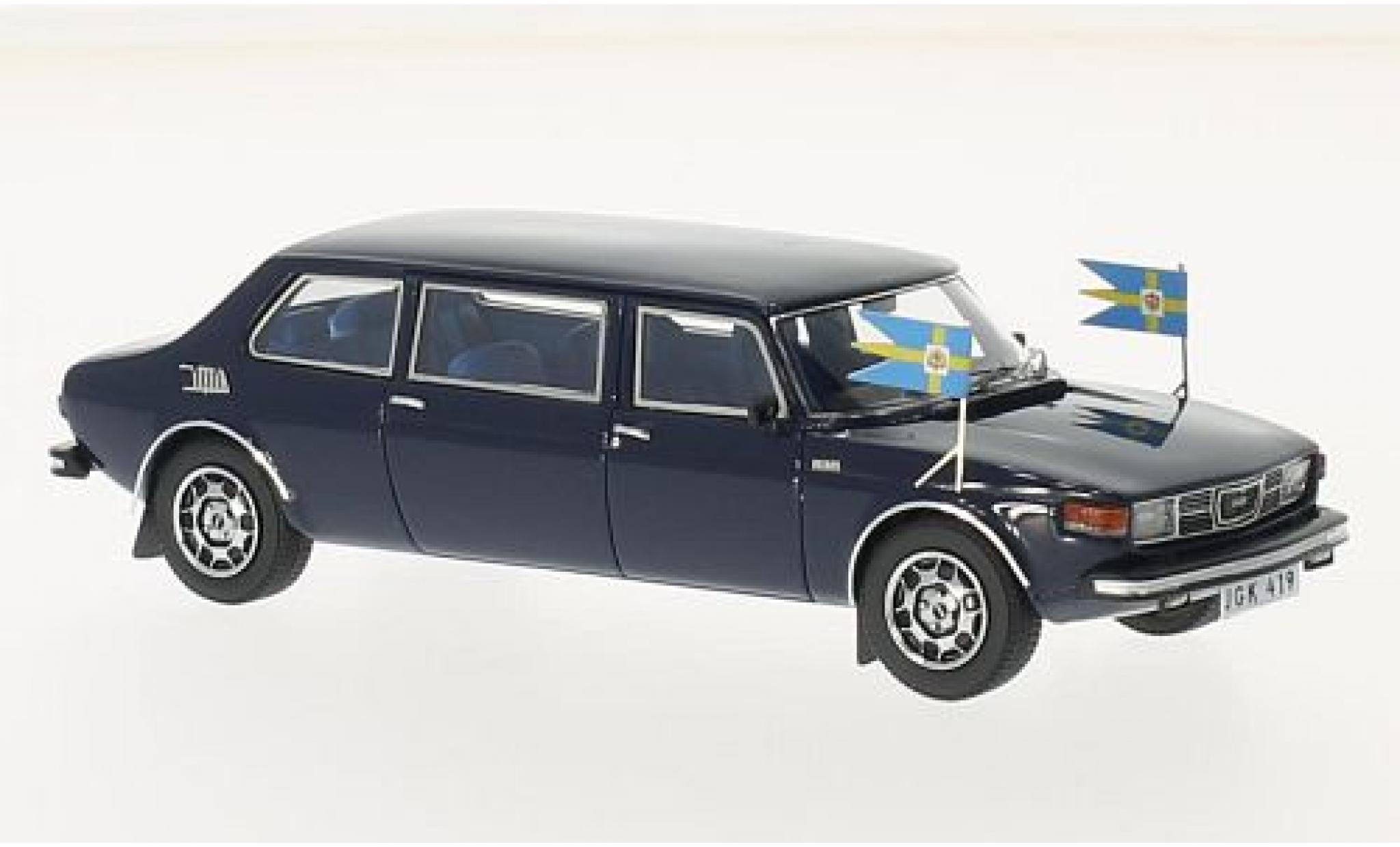 Saab 99 1/43 Matrix Limousine bla 1:43 modellino in miniatura