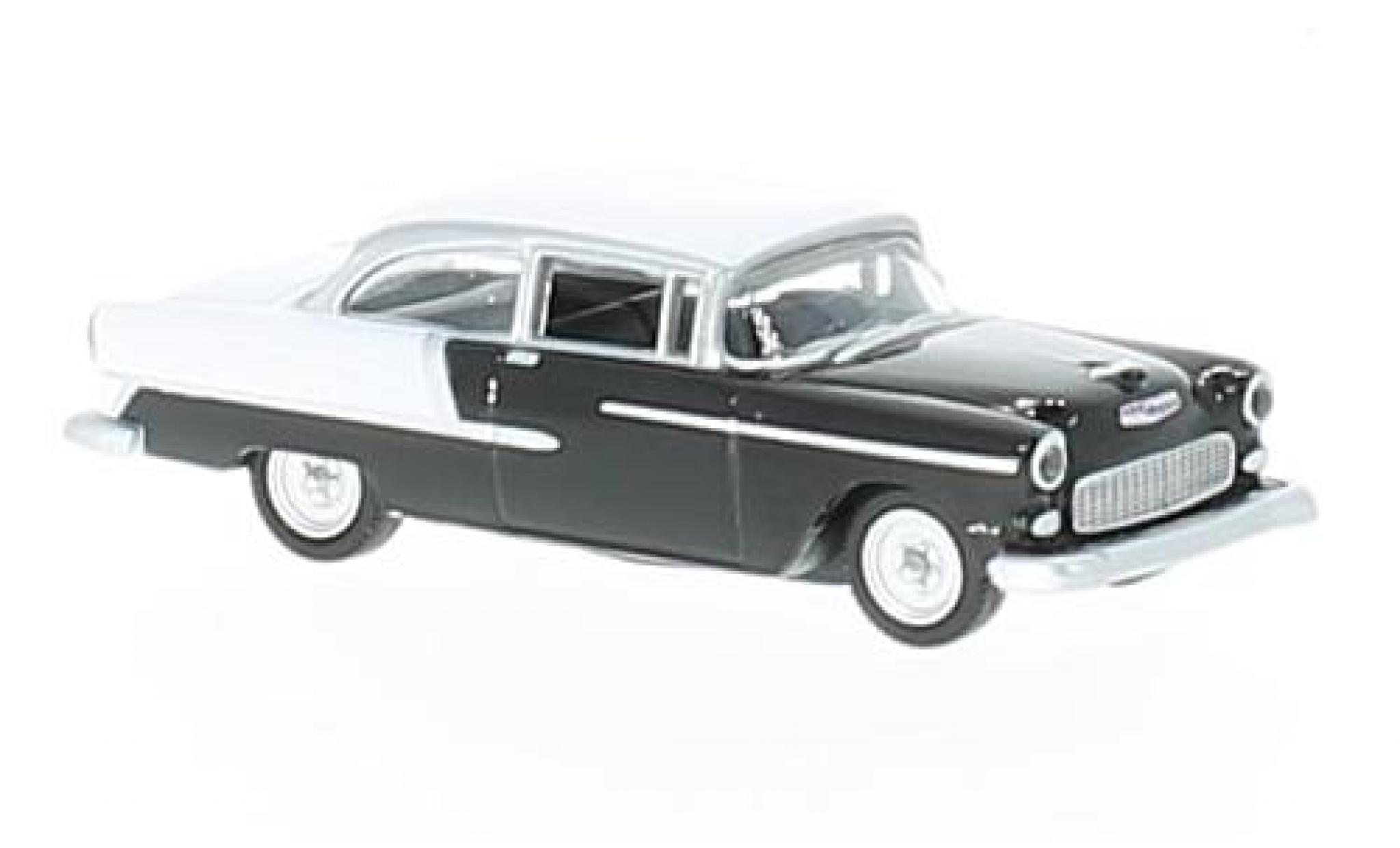 Chevrolet Bel Air 1/87 Schuco nero/bianco modellino in miniatura