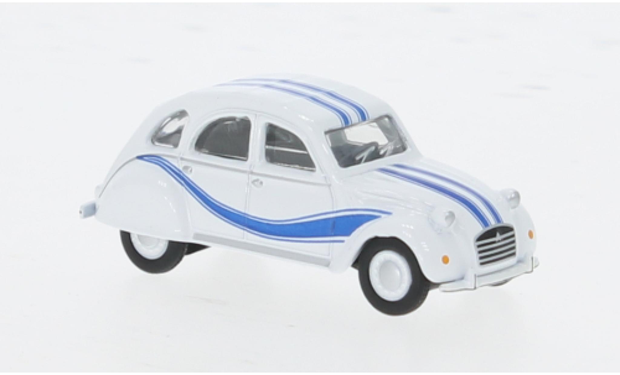 Citroen 2CV 1/87 Schuco weiss 1:87 modellino in miniatura
