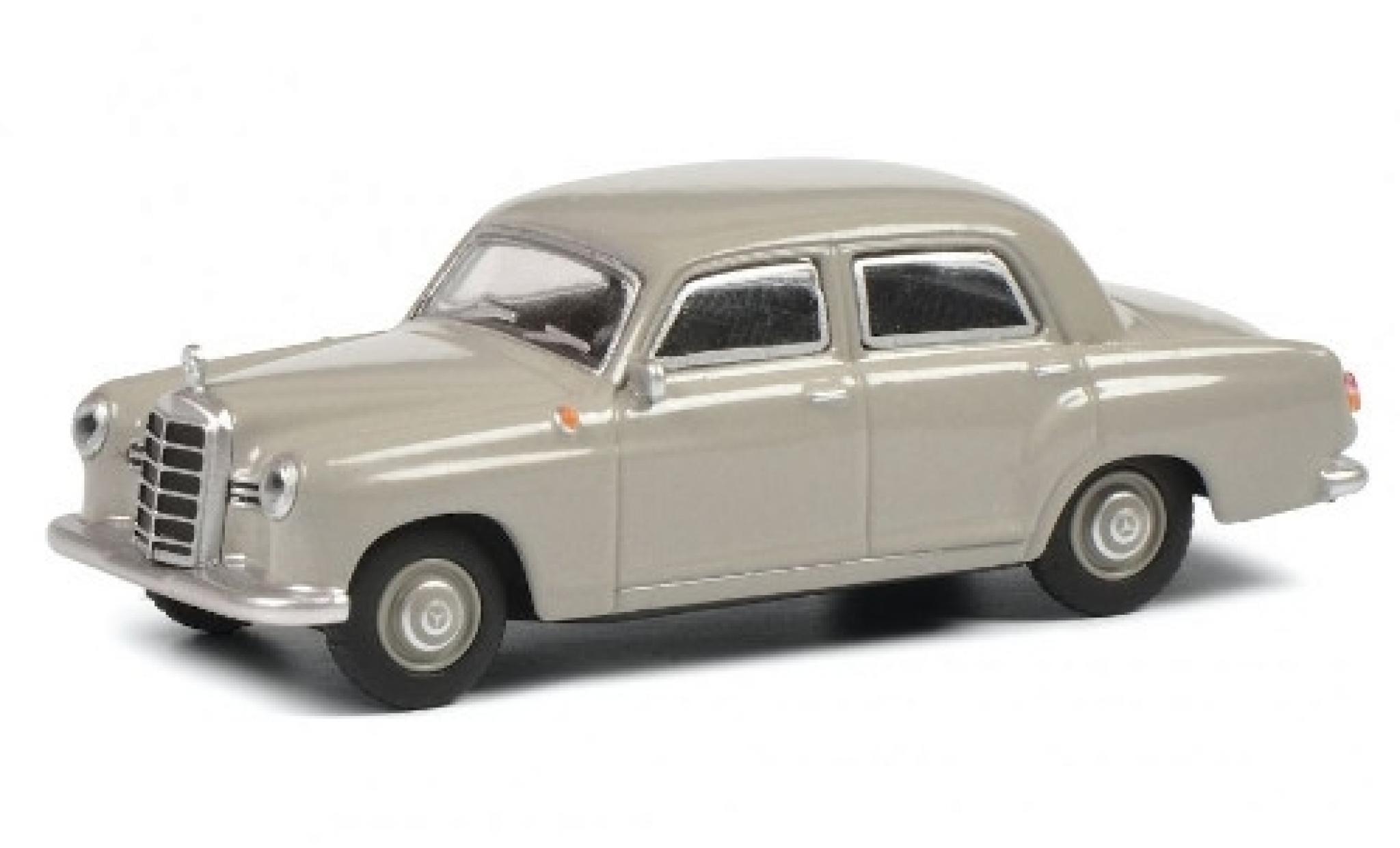Mercedes 180 1/64 Schuco D (W120) grigio Ponton modellino in miniatura
