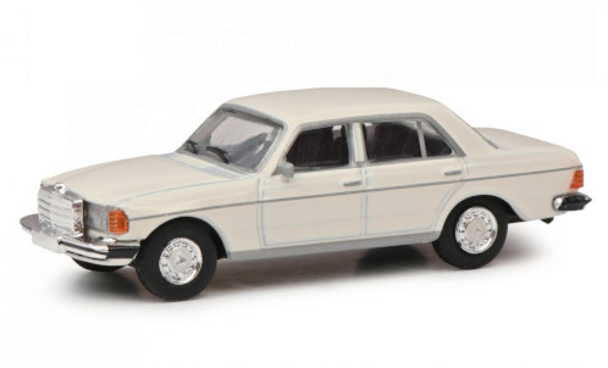 Mercedes 280 1/87 Schuco E (W123) bianco modellino in miniatura