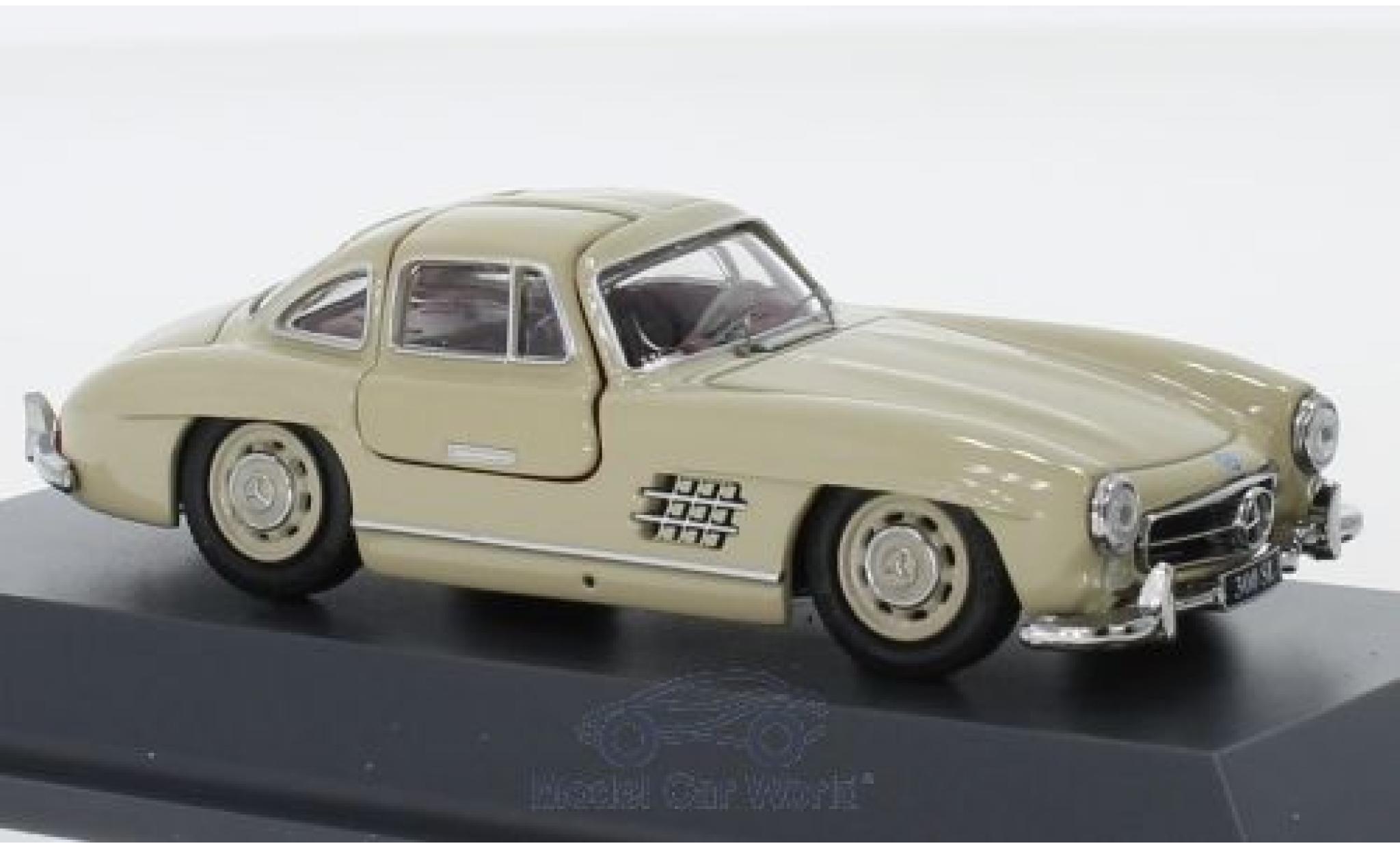 Mercedes 300 1/43 Schuco SL beige modellino in miniatura