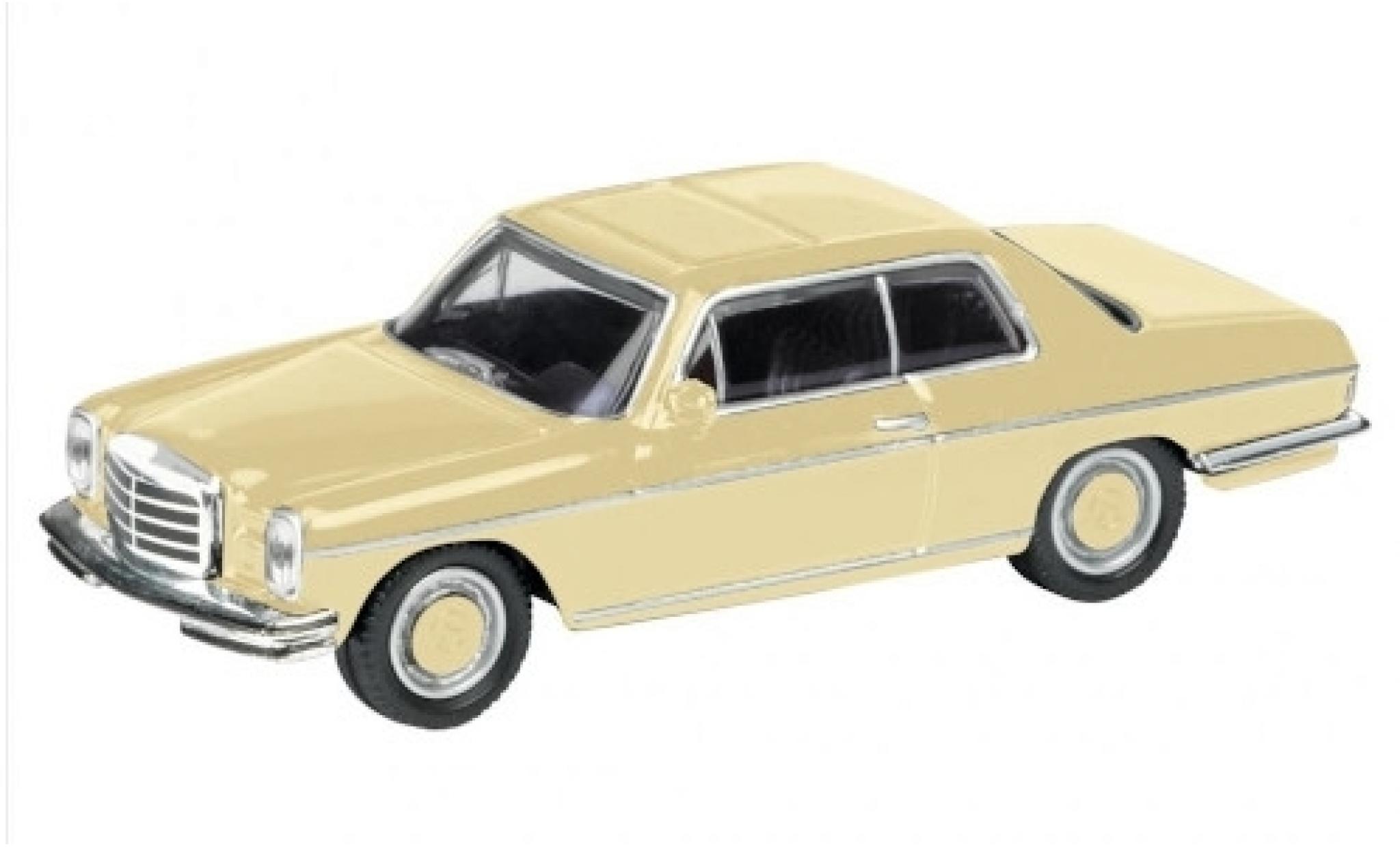 Mercedes /8 1/87 Schuco Coupe beige modellino in miniatura