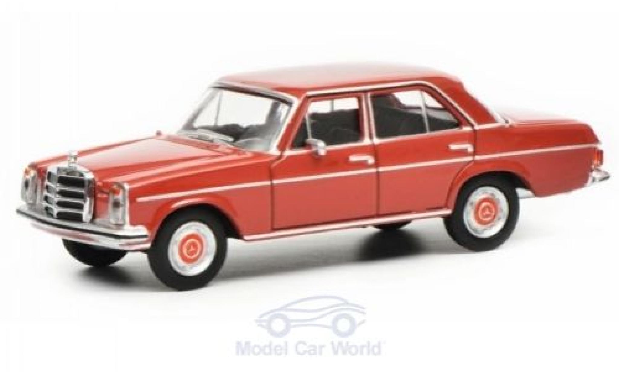 Mercedes /8 1/64 Schuco rosso modellino in miniatura