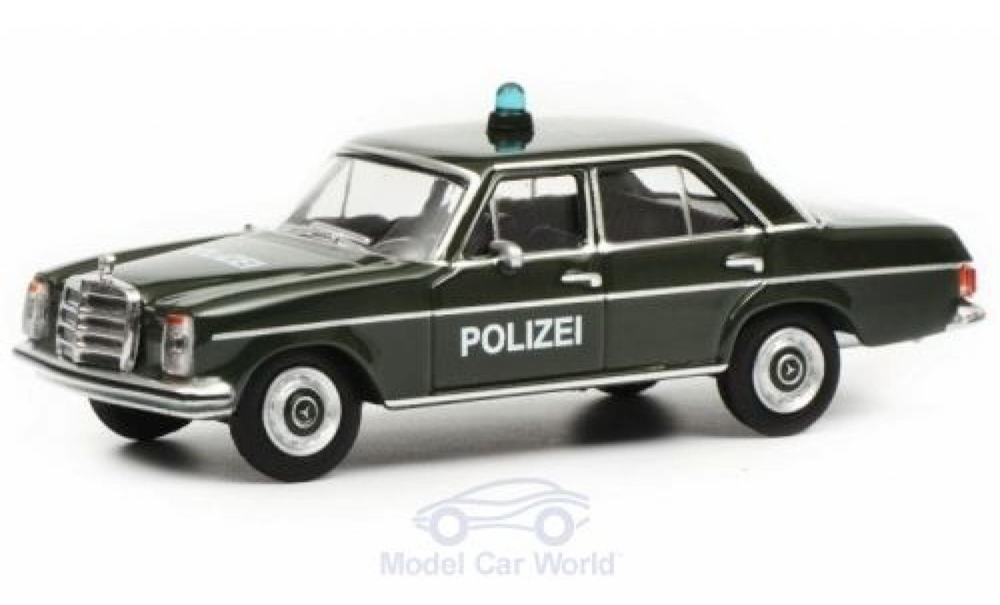 Mercedes /8 1/64 Schuco Polizei modellino in miniatura