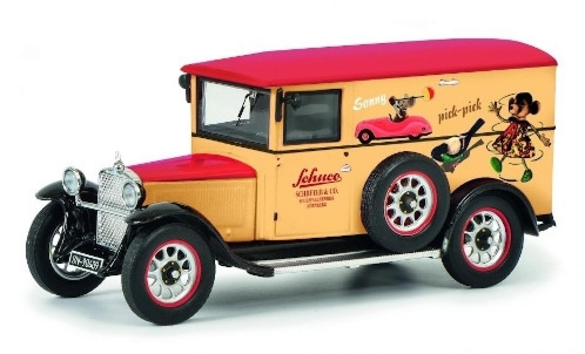 Mercedes L1000 1/43 Schuco Schreyer & Co. modellino in miniatura