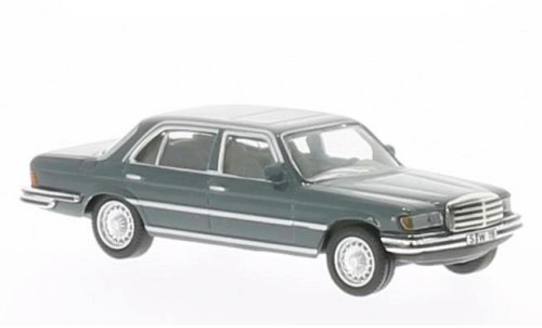 Mercedes Classe S 1/87 Schuco (W116) grigio modellino in miniatura