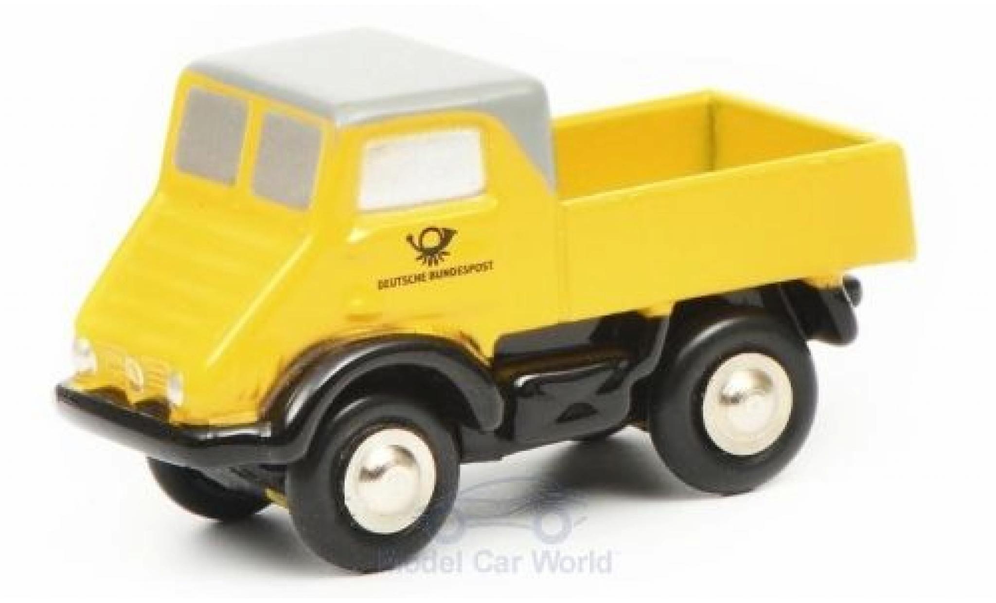 Mercedes Unimog 1/90 Schuco U401 Deutsche Bundespost modellino in miniatura