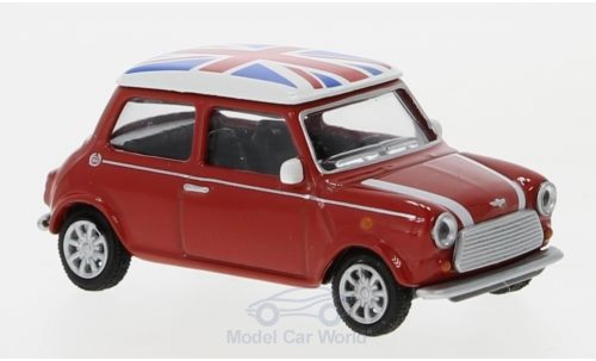 Mini Cooper D 1/64 Schuco rosso/Dekor Union Jack modellino in miniatura