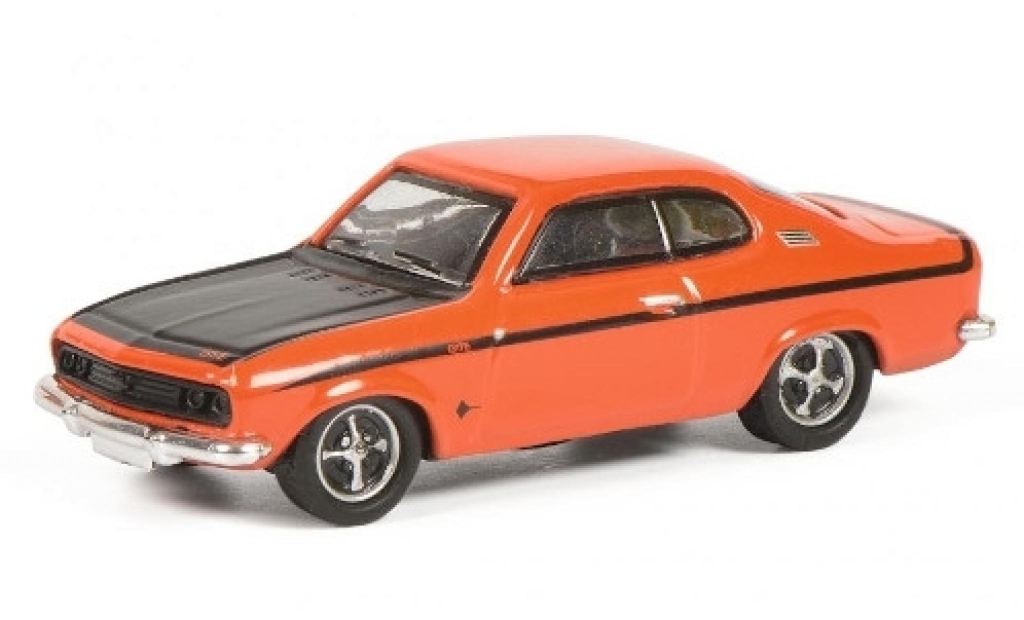 Opel Manta 1/87 Schuco A GT/E orange/matt-nero modellino in miniatura