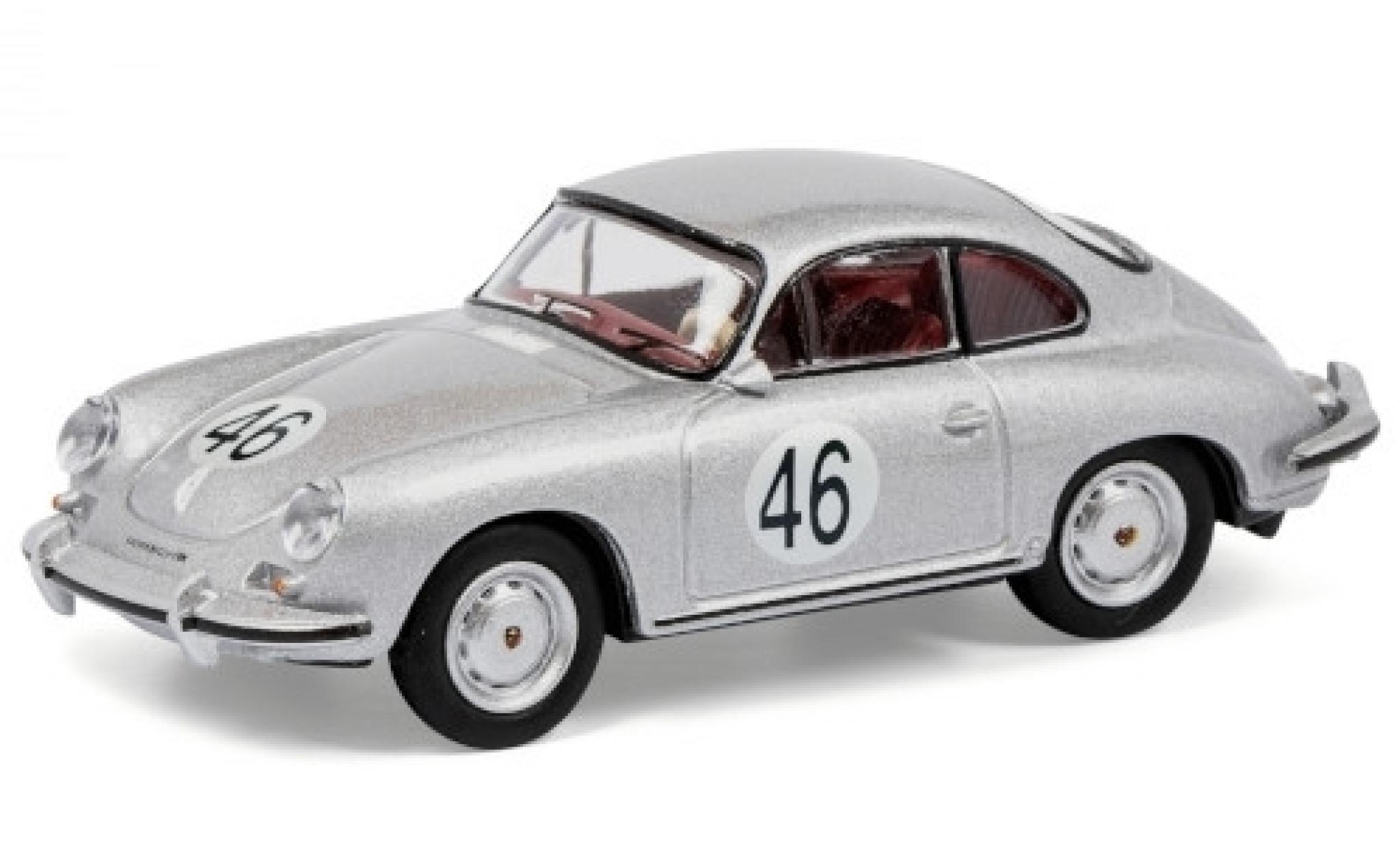 Porsche 356 1/64 Schuco Carrera 2 C No.46 modellino in miniatura