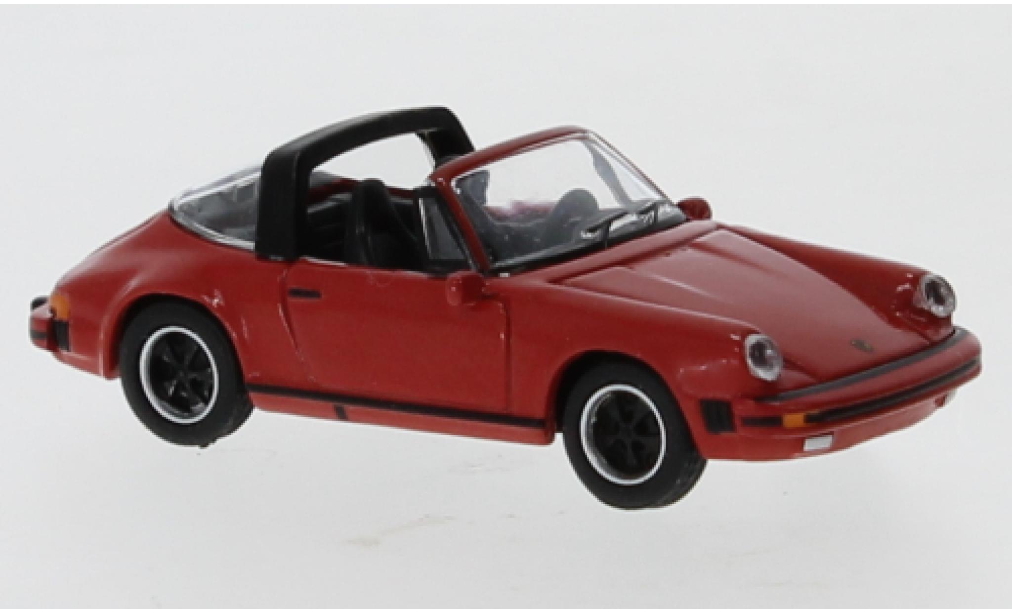 Porsche 911 1/87 Schuco 3.2 rosso modellino in miniatura