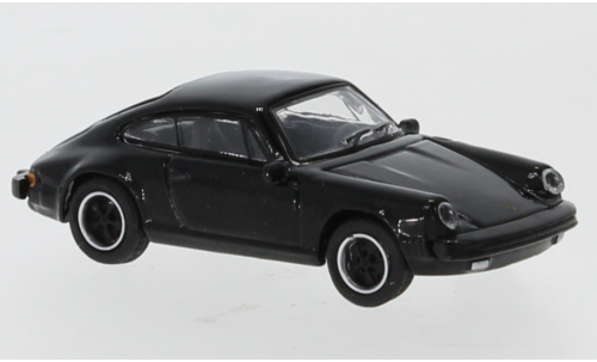 Porsche 911 1/87 Schuco 3.2 nero modellino in miniatura