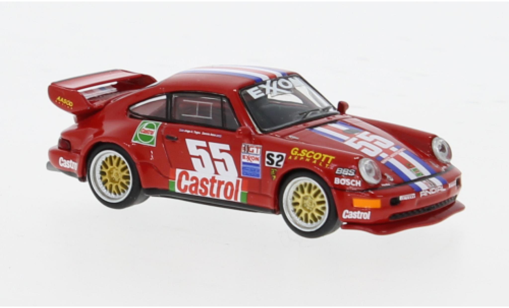 Porsche 964 1/64 Schuco 911  RSR #55 1:64 modellino in miniatura