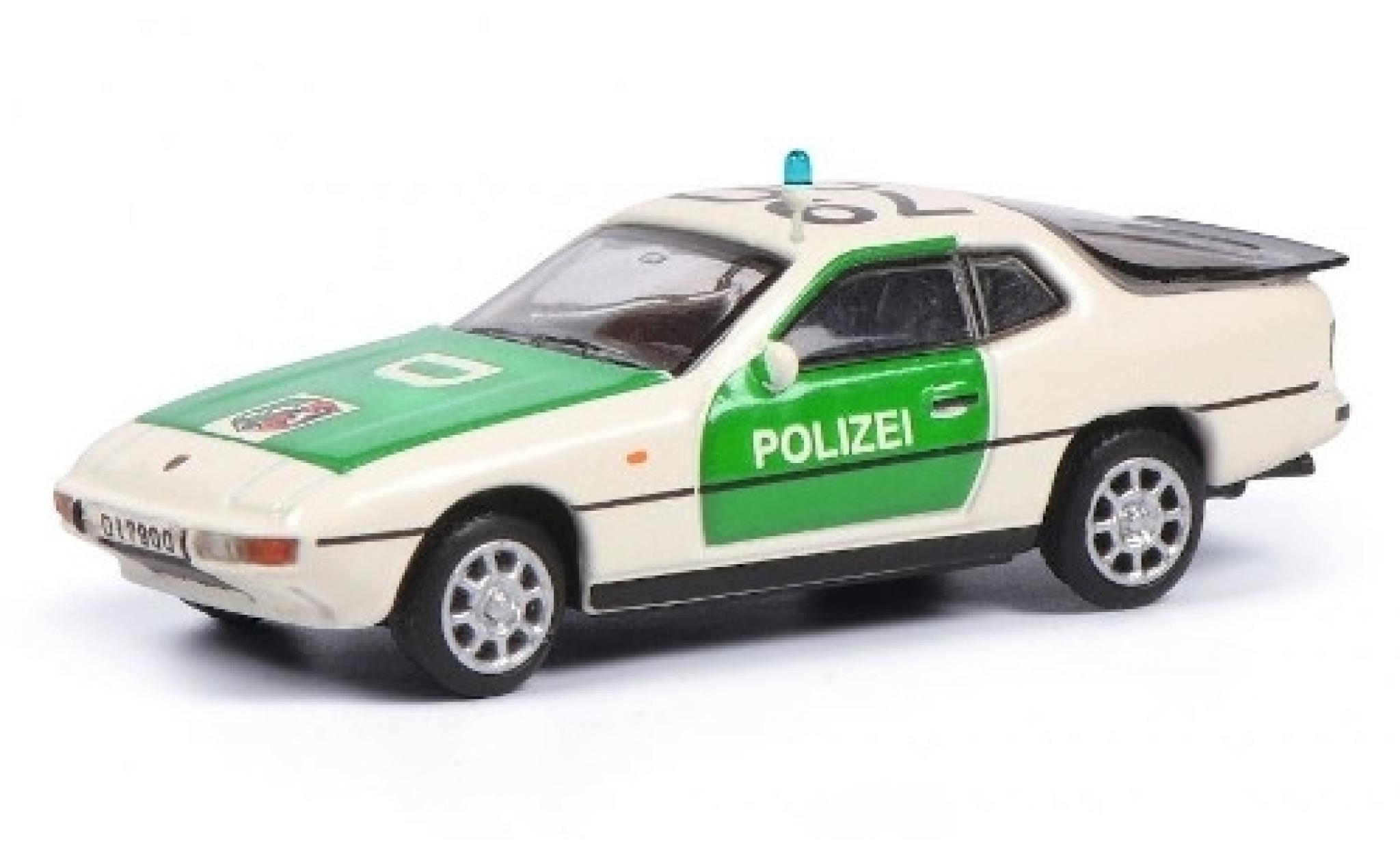Porsche 924 1/87 Schuco Polizei (D) modellino in miniatura